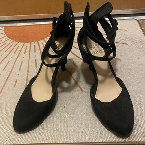 Sexy, Strappy 3" Stiletto Heels, Women's Size 6 in Black